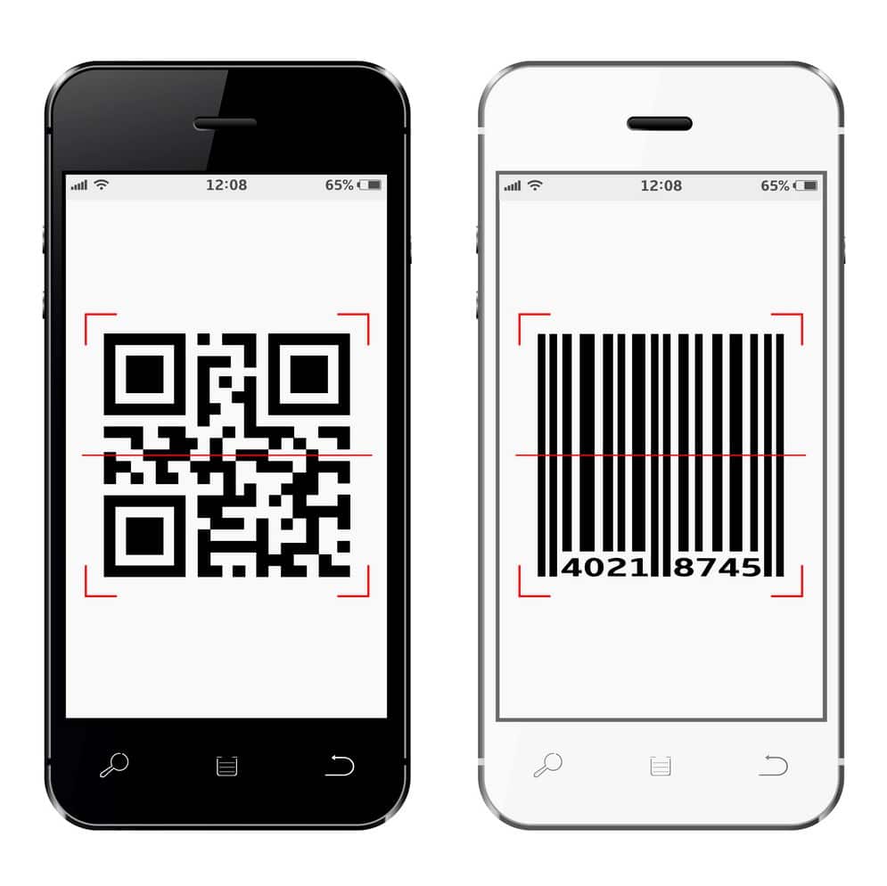 QR code Scanner app in Smartphone