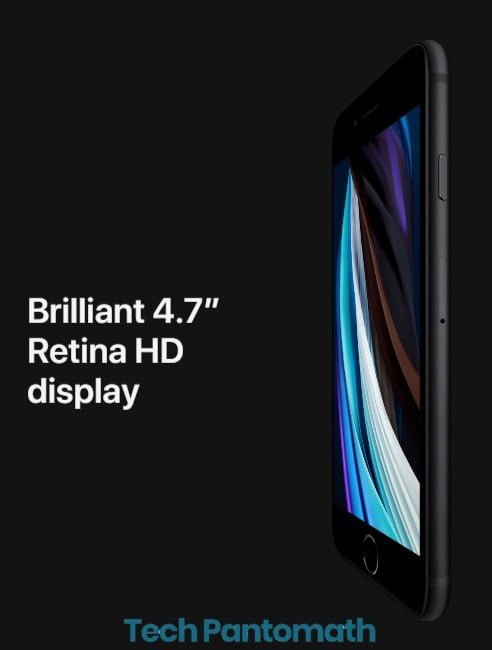 HD Display of iPhone SE 2020